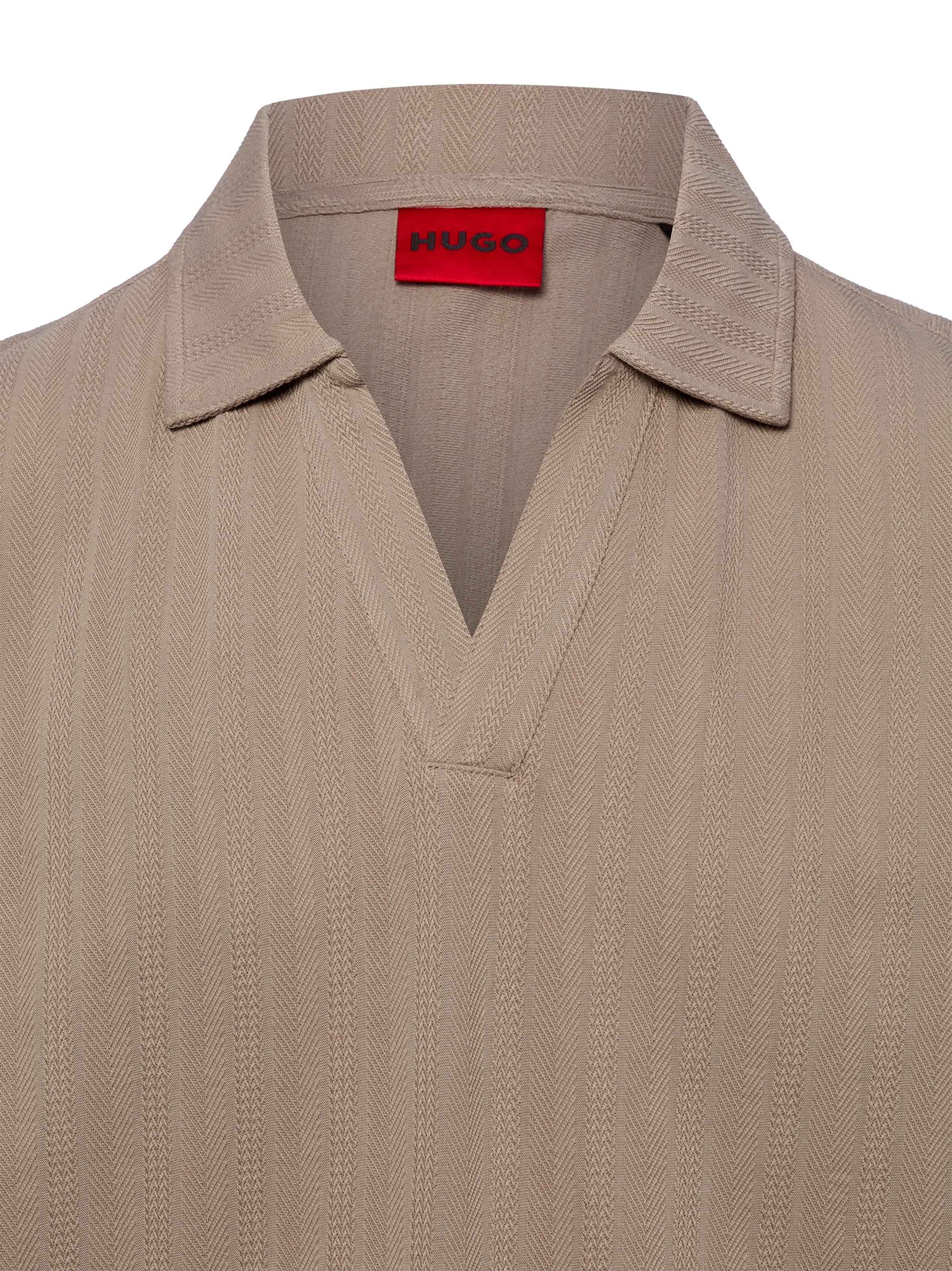 HUGO Shirt 'Dalibo' in Brown