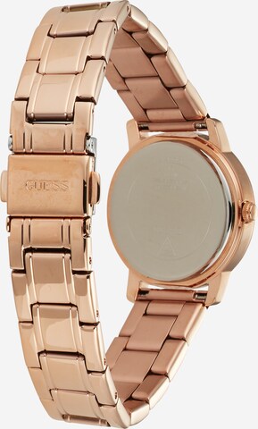 GUESS - Relógios analógicos em ouro: frente