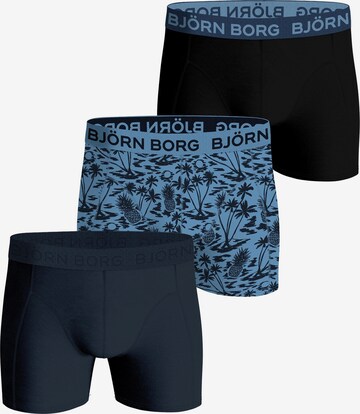 BJÖRN BORG Boxer shorts in Blue: front