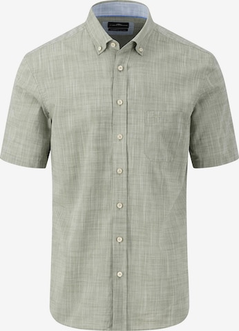 FYNCH-HATTON Regular fit Button Up Shirt in Green: front