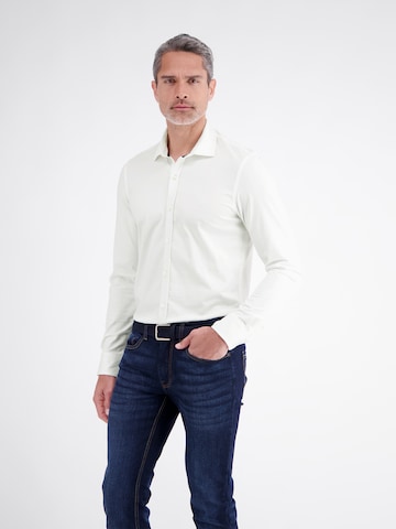 LERROS Regular fit Button Up Shirt in White