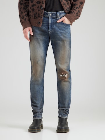 DIESEL Slimfit Farmer '1979 SLEENKER' - kék: elől