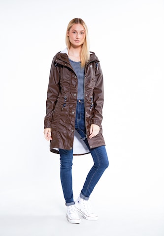 Manteau fonctionnel Schmuddelwedda en marron