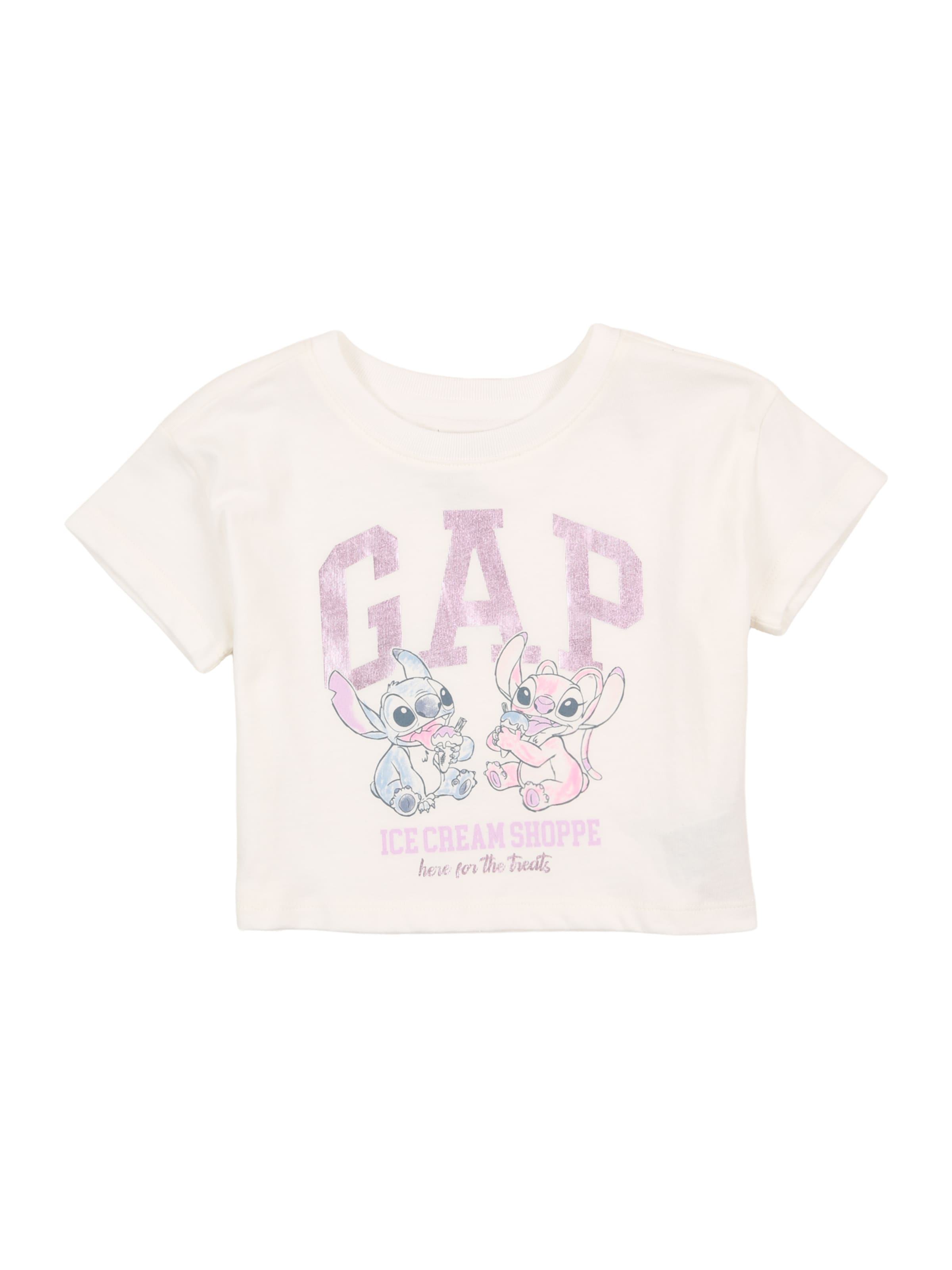 GAP Μπλουζάκι σε λευκό: μπροστά