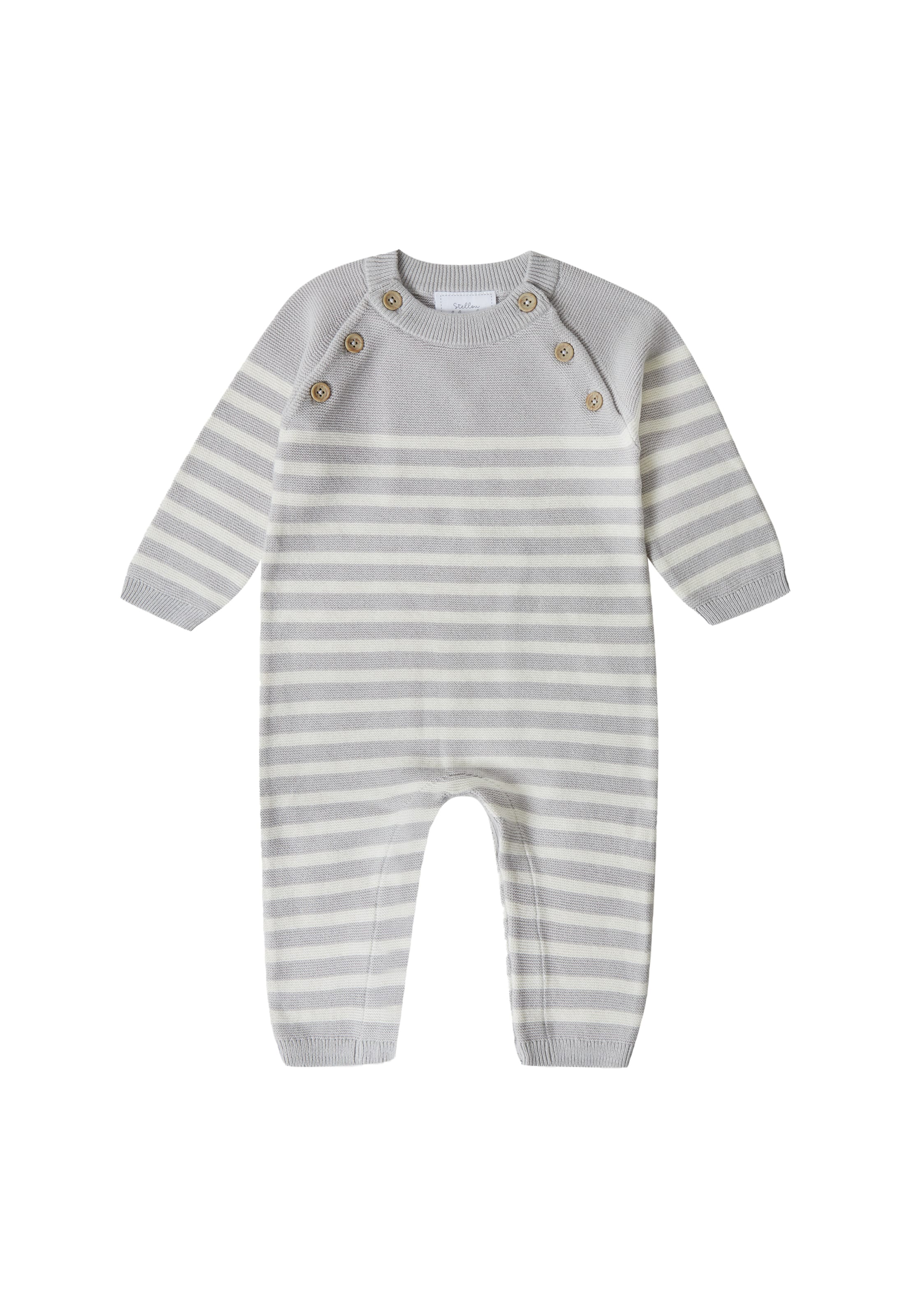 Tuta di Stellou & Friends in grigio: frontale