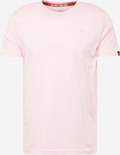 ALPHA INDUSTRIES Shirt in Grey / Pastel pink, Item view