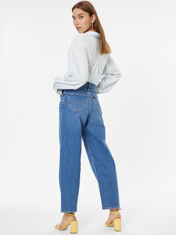 Lee Wide leg Jeans i blå