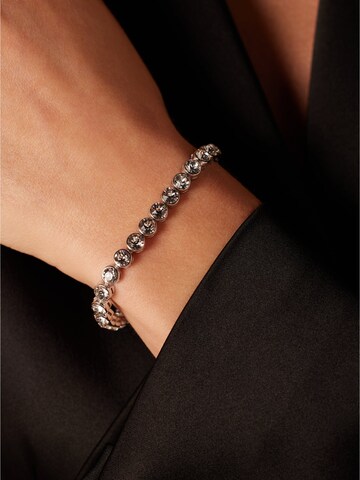 Lucardi Armband in Silber: Vorderseite