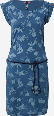 Rochie de vară 'TAG ROSE' de la Ragwear pe albastru: față