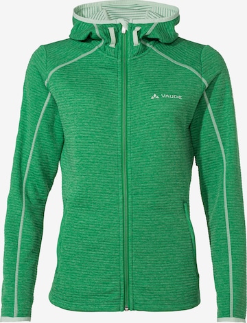 VAUDE Functionele fleece jas 'Skomer' in Groen: voorkant