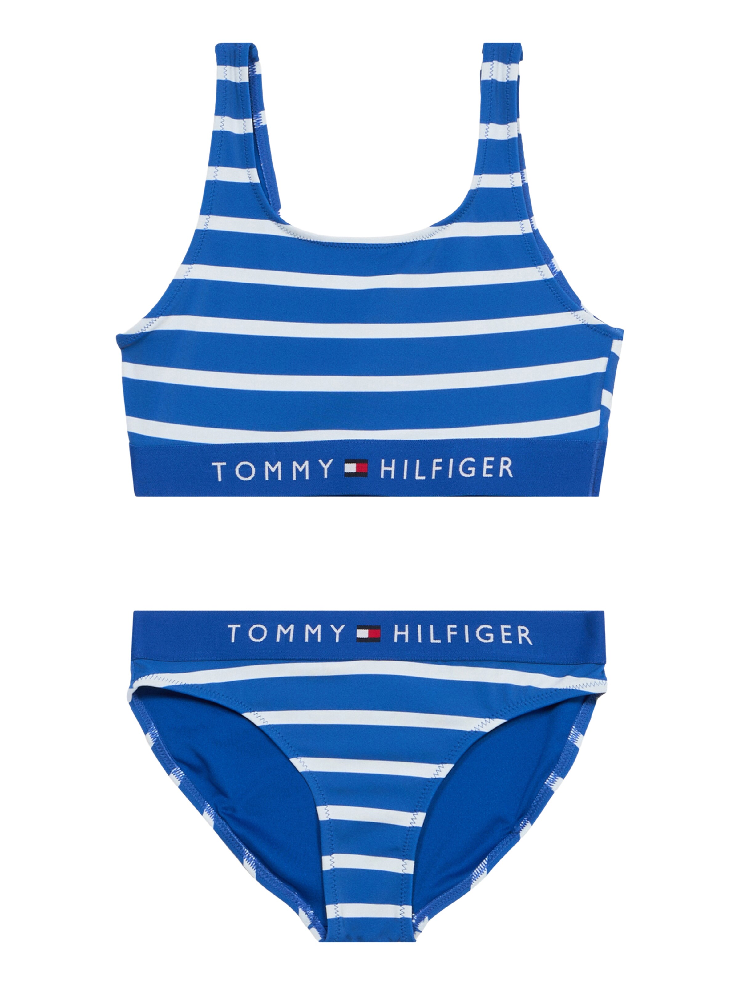 Tommy Hilfiger Underwear Бюстье Бикини в Синий: спереди