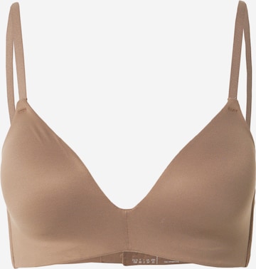 SCHIESSER Regular Bra in Brown: front