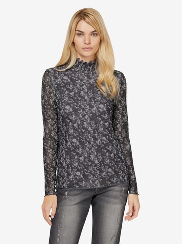 Linea Tesini by heine Shirt in Zwart: voorkant