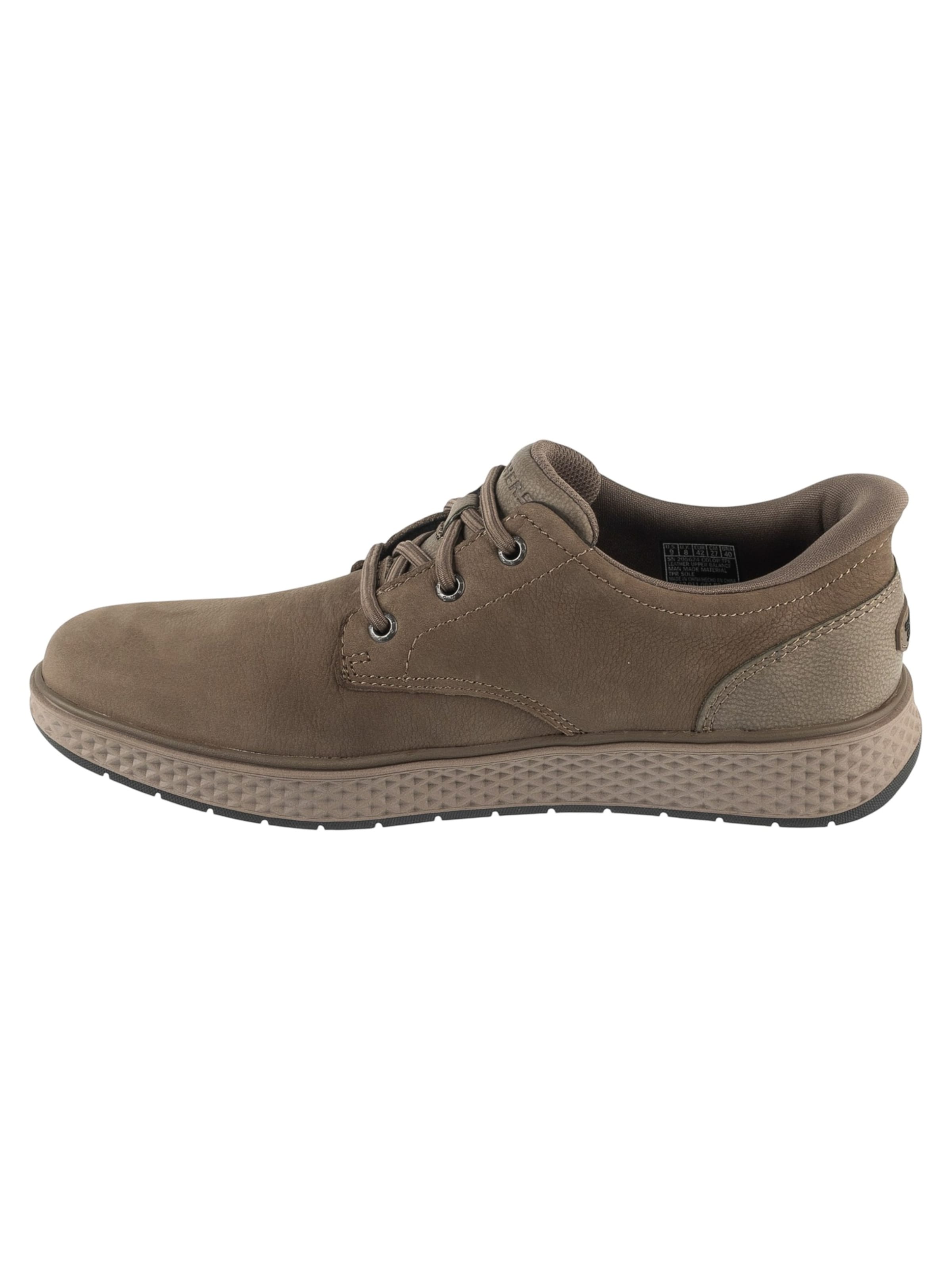 SKECHERS Sportieve veterschoen 'Skechers Slip-Ins: Burkett - Lonzo' in Beige