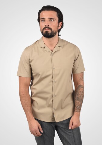 Casual Friday Regular fit Button Up Shirt in Beige: front