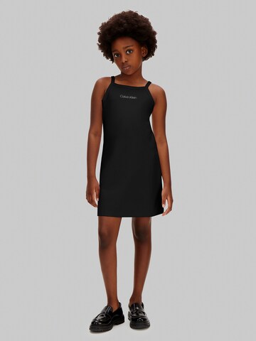 Calvin Klein Jeans Jurk 'Punto Milano' in Zwart