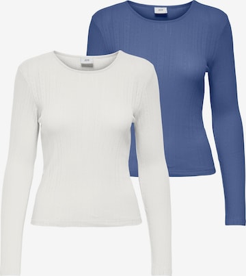 JDY Shirt 'SALSA' in Blauw: voorkant