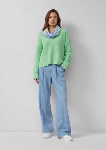 Écharpe tube s.Oliver en blanc : devant