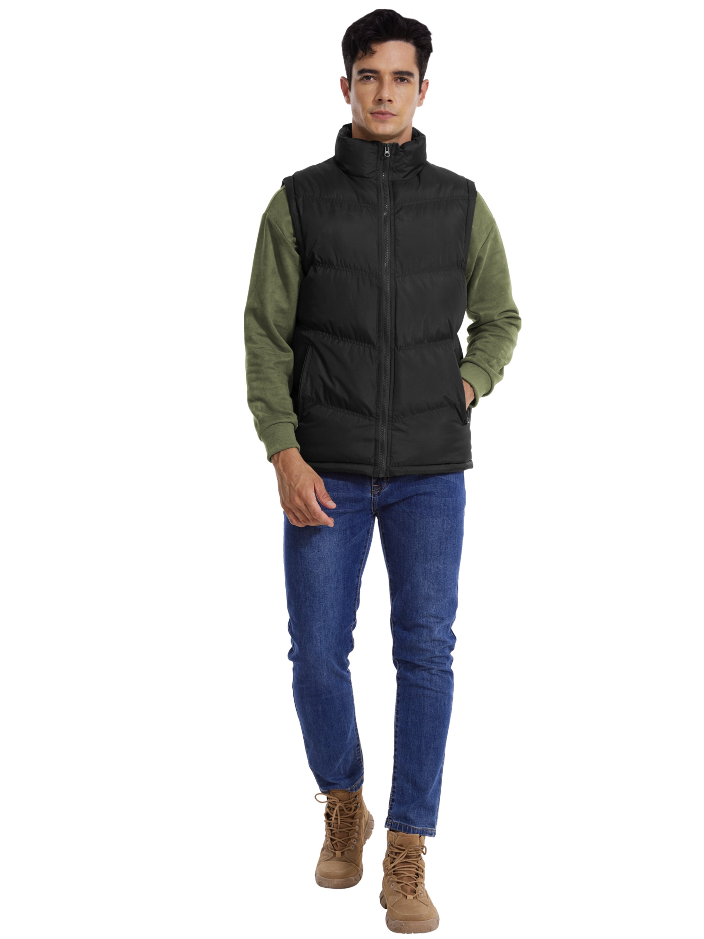 MEETWEE Sportbodywarmer in Zwart