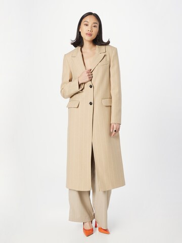 River Island Tussenmantel in Beige: voorkant