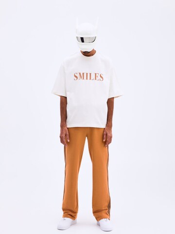 Smiles Shirt 'Kalle' in Wit