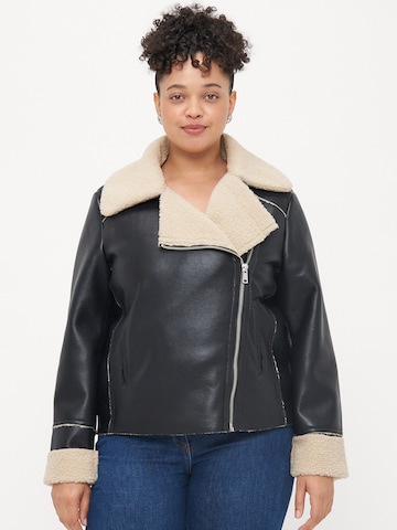 Veste mi-saison 'CARDora' ONLY Carmakoma en noir : devant