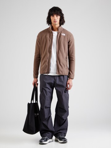 THE NORTH FACE Funktionsfleecejacke '100 Glacier' in Braun