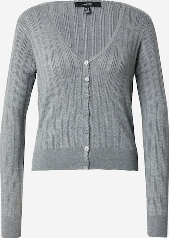 VERO MODA Вязаная кофта 'VMWILLOW' в Серый: спереди