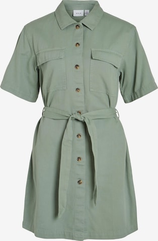 VILA Shirt dress 'Tilo' in Green: front