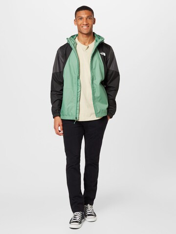 THE NORTH FACE - Regular Fit Casaco outdoor 'Farside' em verde