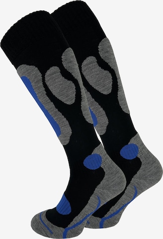 Cotton Prime Sportsocken in Schwarz: Vorderseite