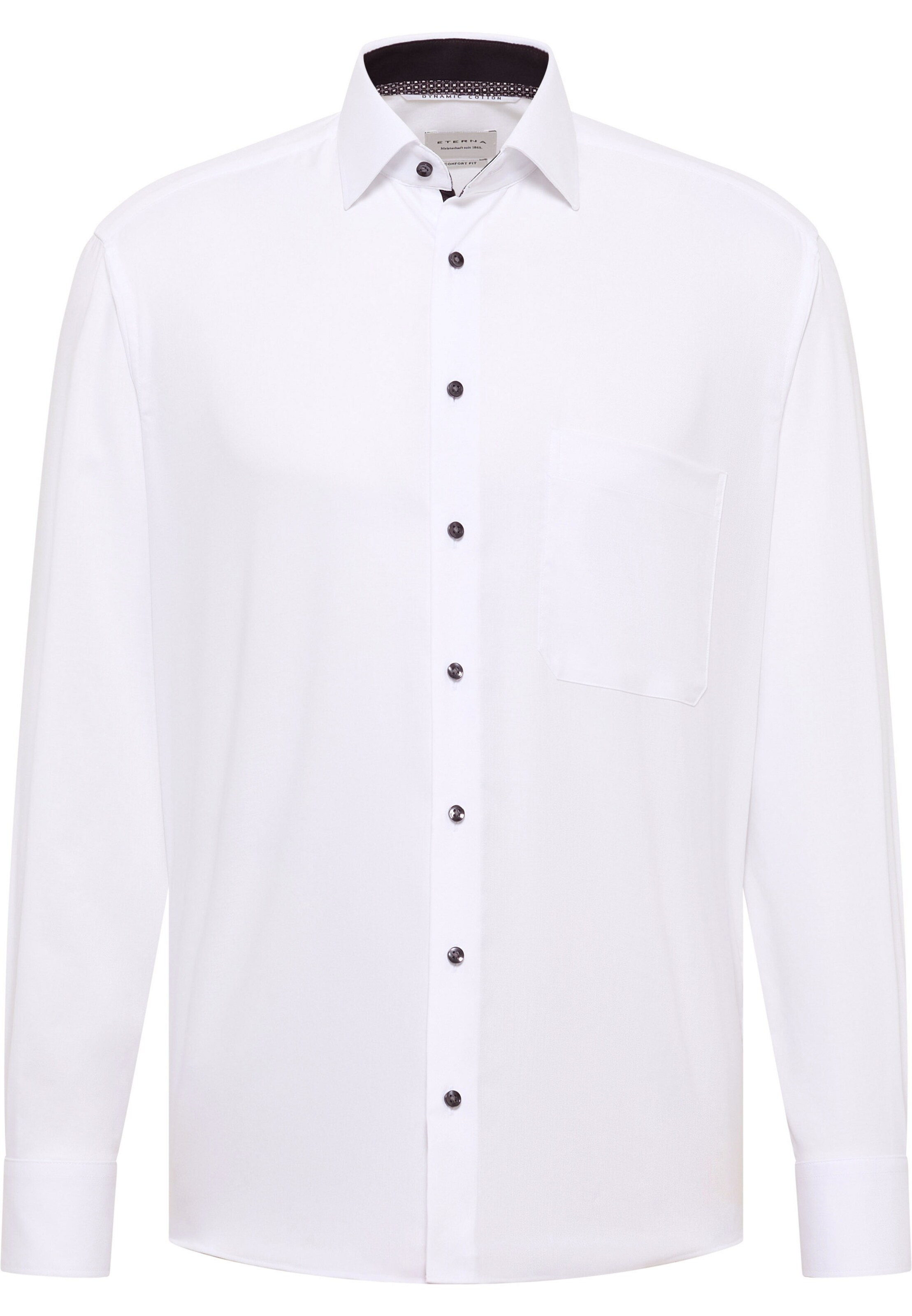 ETERNA Comfort Fit Hemd in Weiß: Vorderseite