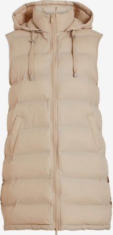 Gilet 'Trish' VILA en beige : devant