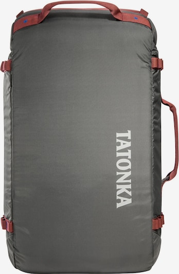 TATONKA Reisetasche 'Duffle Bag' in anthrazit / rot / weiß, Produktansicht