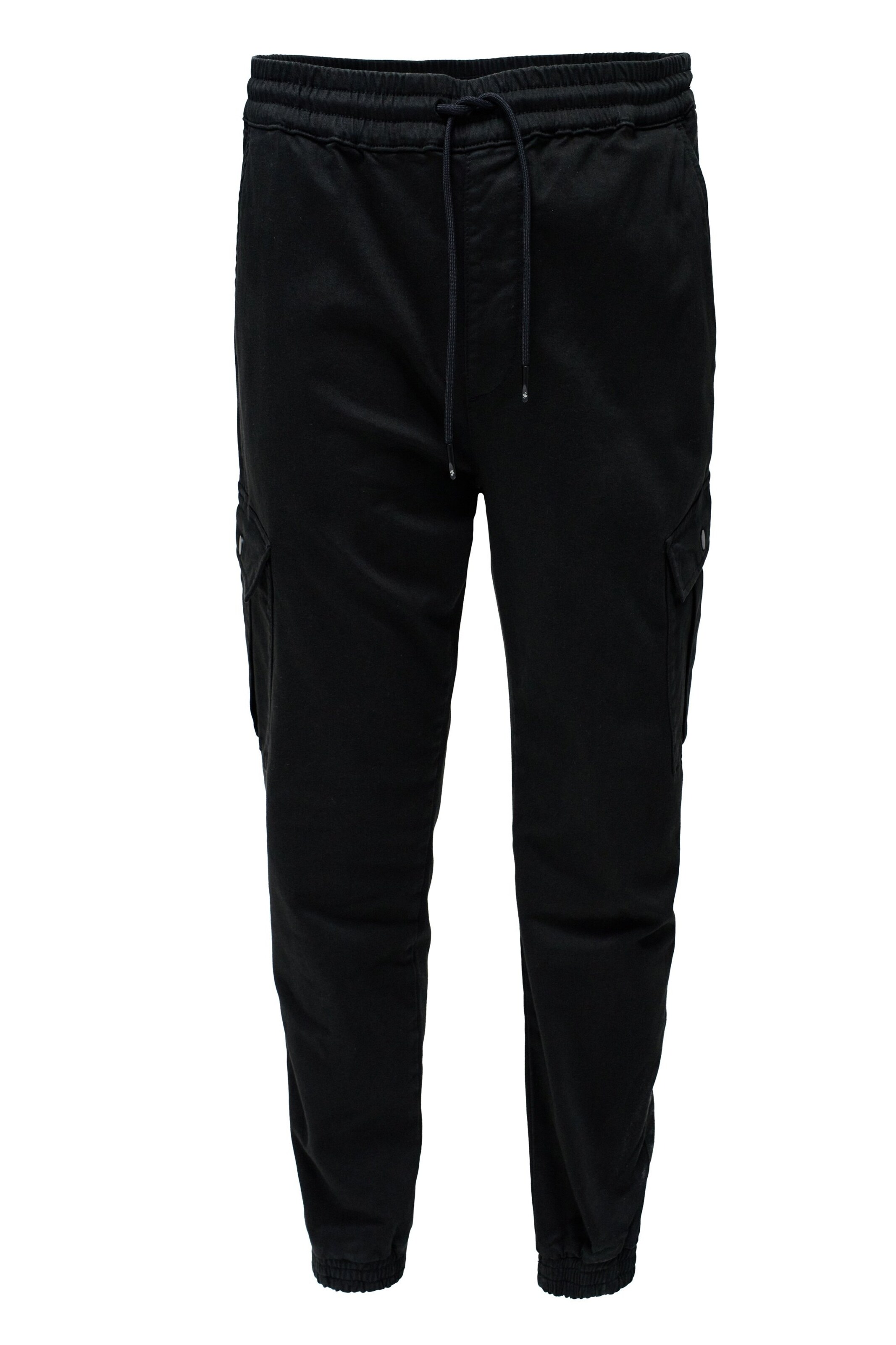 Salsa Jeans Tapered Hose in Schwarz: Vorderseite