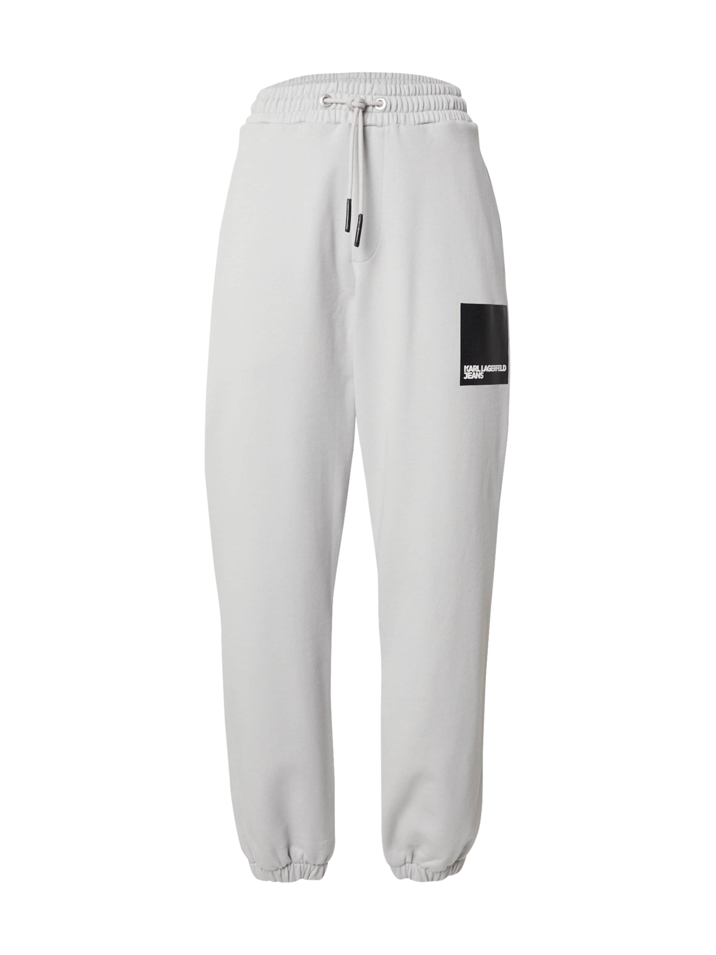 KARL LAGERFELD JEANS Tapered Παντελόνι σε γκρι: μπροστά