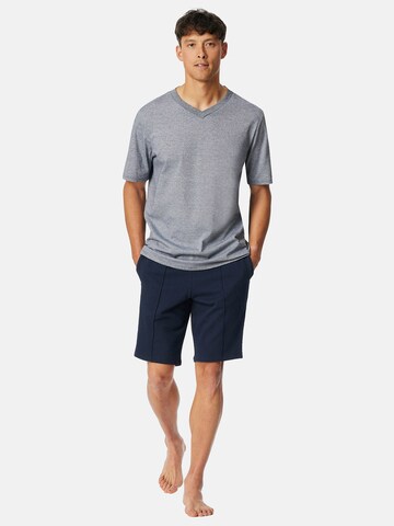 SCHIESSER Shirt ' Mix + Relax ' in Blauw