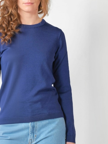 Klitmøller Collective Sweater ' Womens ' in Blue: front