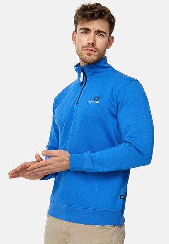 Sweat-shirt 'Corey' INDICODE JEANS en bleu