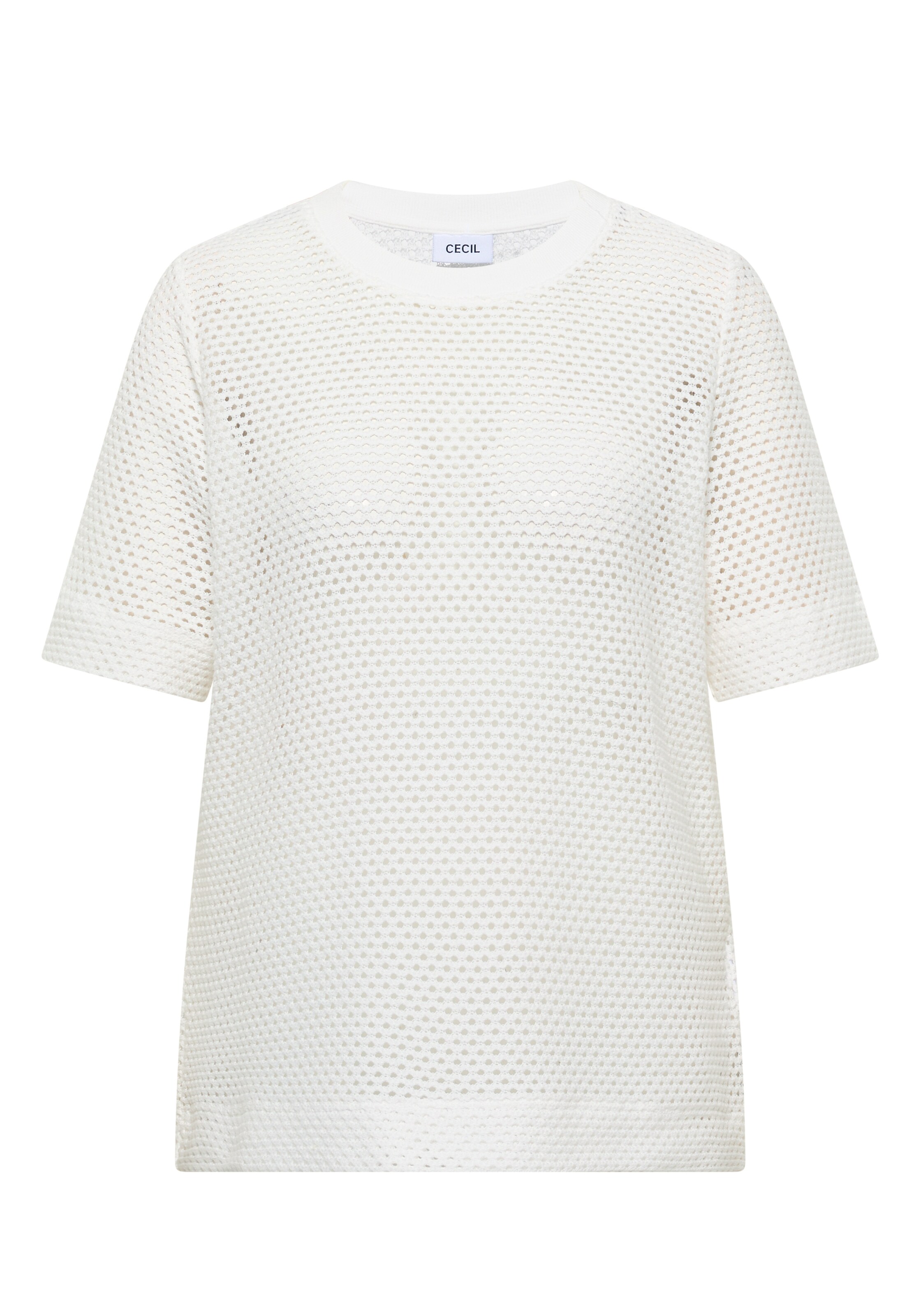 CECIL T-Shirt in Weiß: Vorderseite