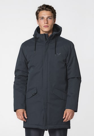 Parka di mezza stagione 'Peter' di Kleinigkeit in blu: frontale
