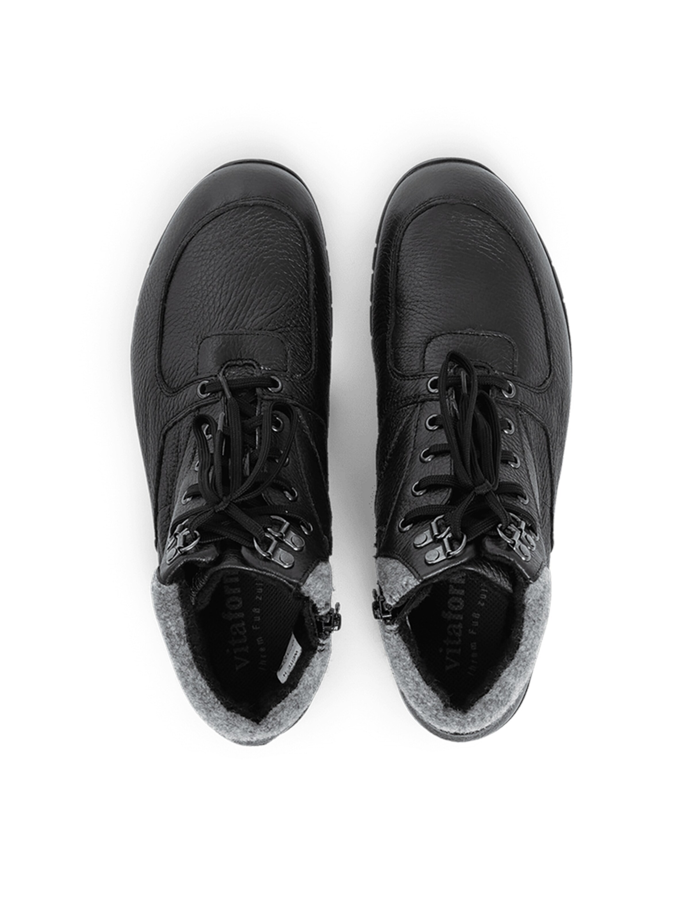 VITAFORM Lace-up boots in Black