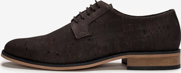 nae Vegan Shoes Schnürschuhe 'Jake' in Braun: Vorderseite