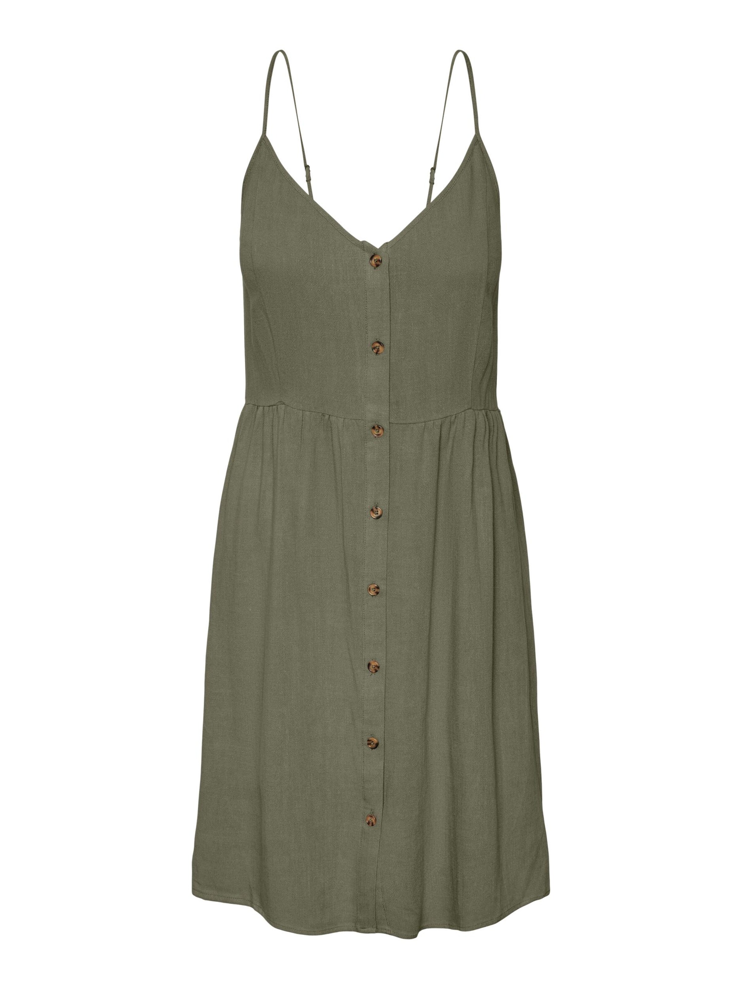 PIECES - Vestido 'VINSTY' en verde: frente