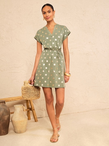 love & roses Jurk in Groen