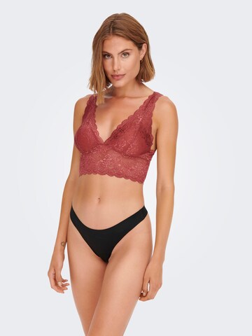 Bustier Soutien-gorge 'Chloe' ONLY en violet : devant