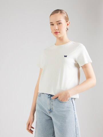 WRANGLER - Camiseta en blanco: frente