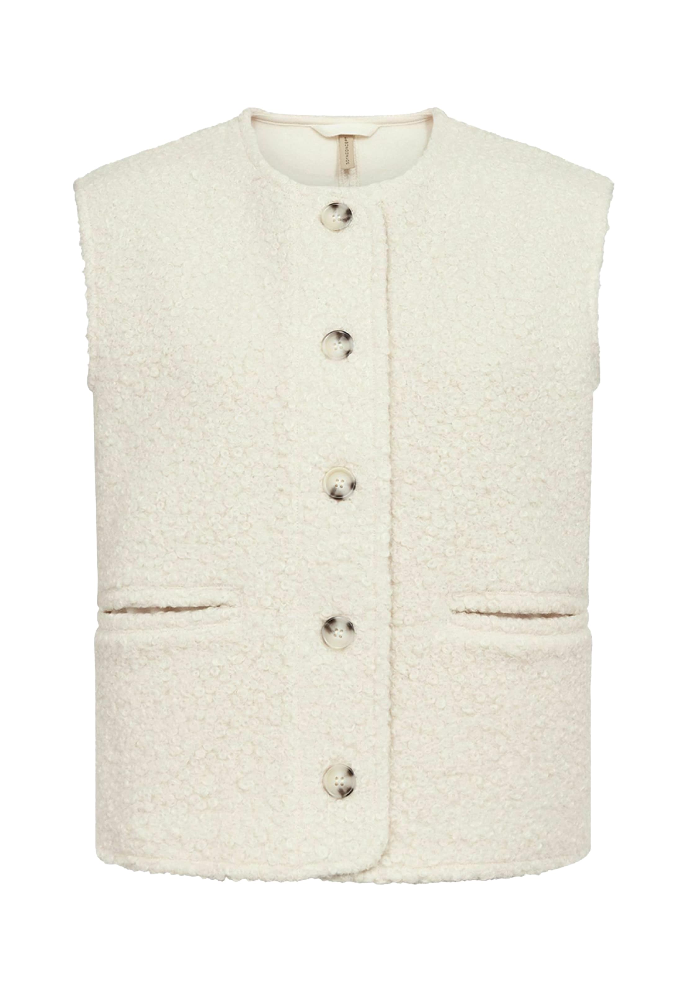 Gilet 'SC-SHAIMA 10' Soyaconcept en beige : devant