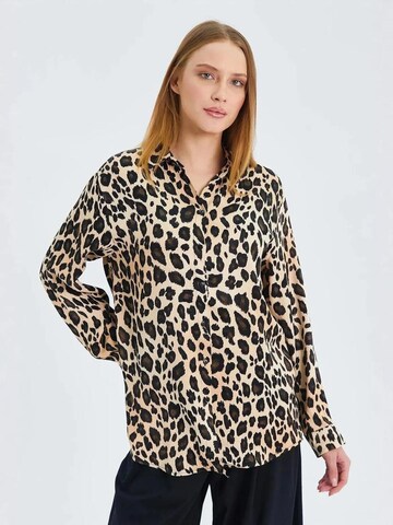Camicia da donna di MixRay in beige
