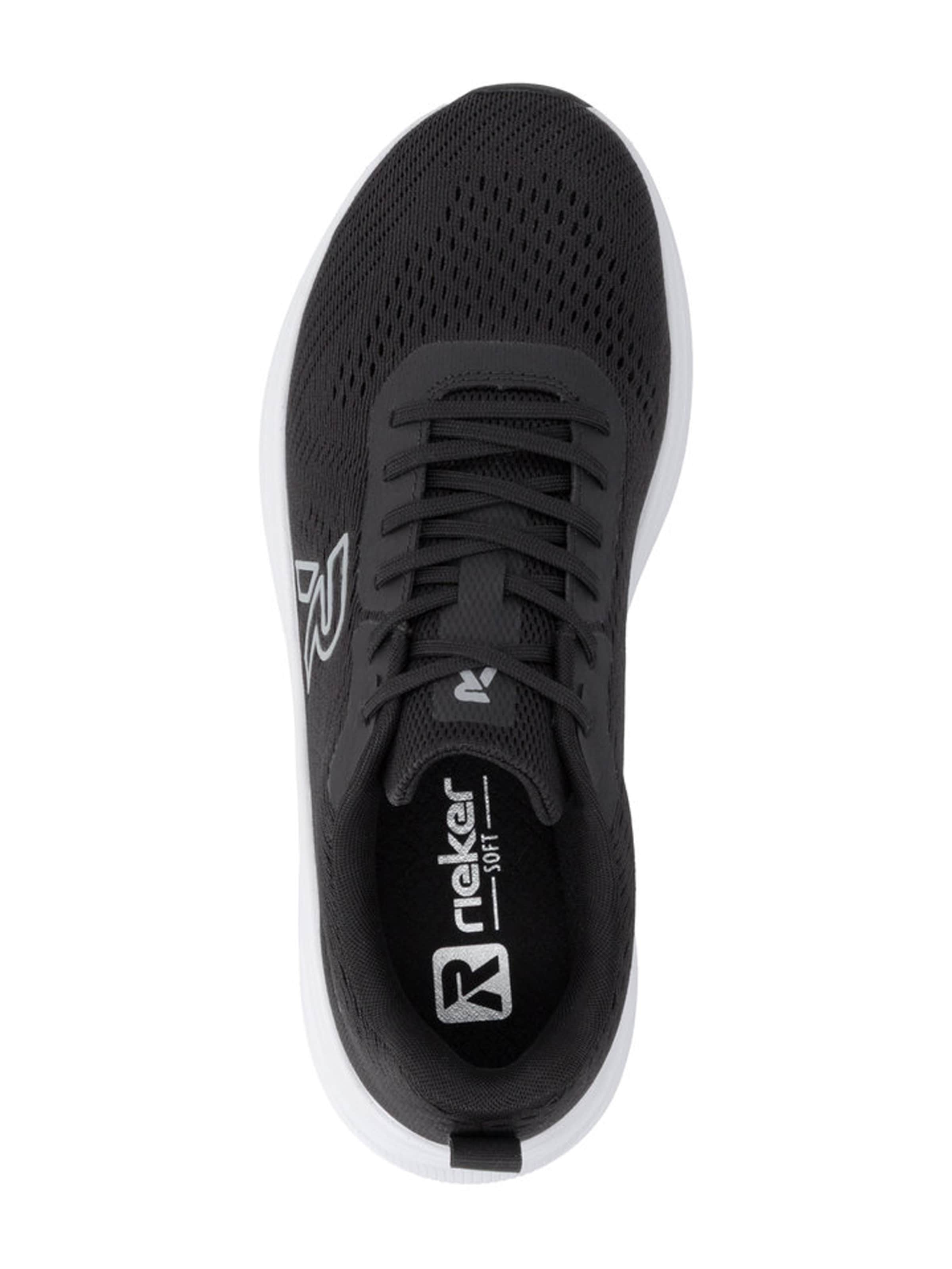 Baskets basses Rieker Sport en noir